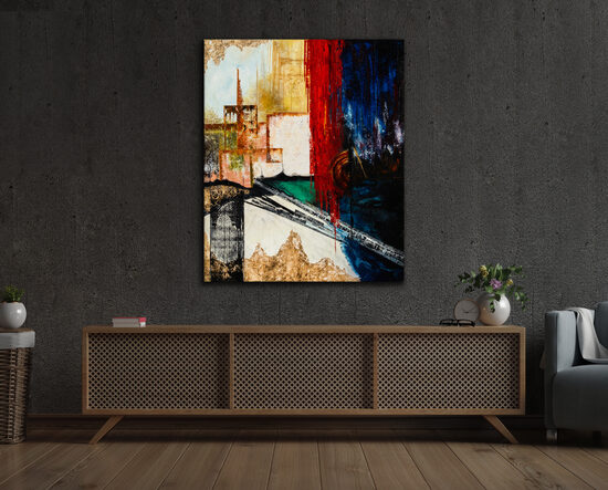 Papírnyomat - 108x90 cm - Az utolsó napon